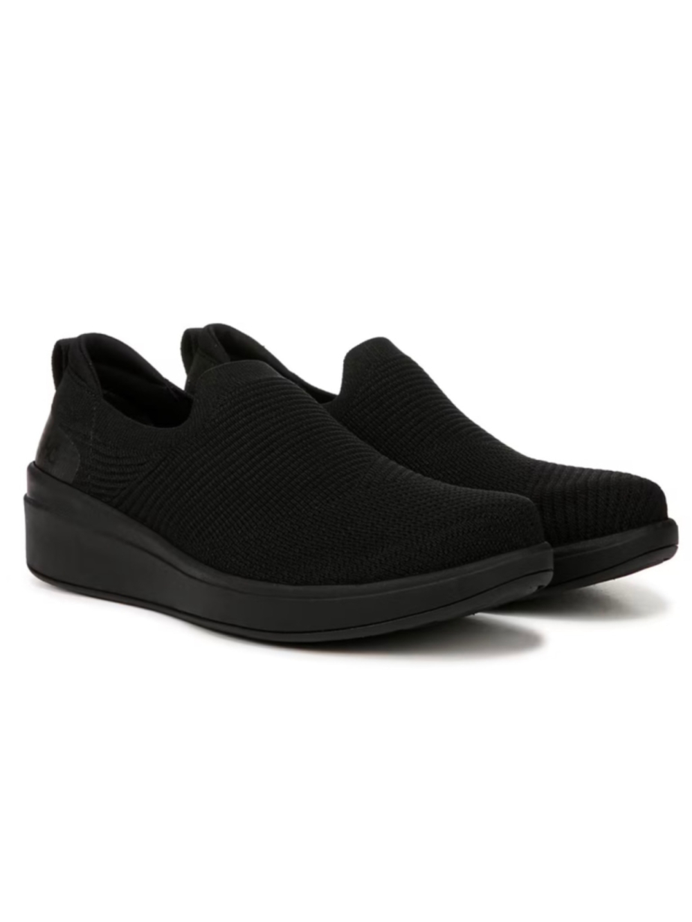 Women's Ryka Black Slip-On Sneakers Size 11W